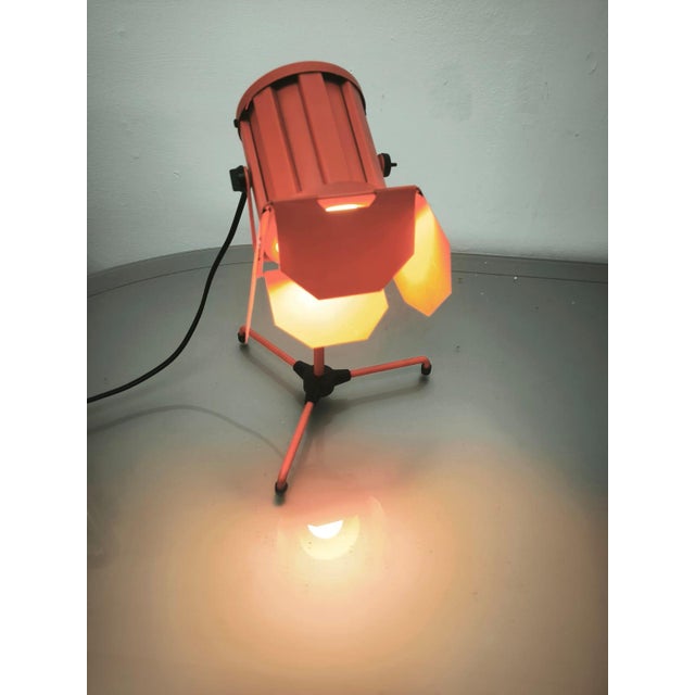Mid-Century Modern Adjustable Cinema Projector Lamp, 1980s For Sale - Image 3 of 15
