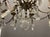 Italian Silver Crystal Chandelier, 1940s For Sale - Image 13 of 17