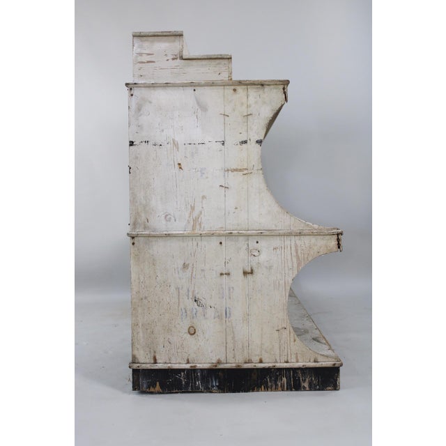 Early 20th Century Primitive General Store 3-Tier Display Shelf For Sale - Image 10 of 12