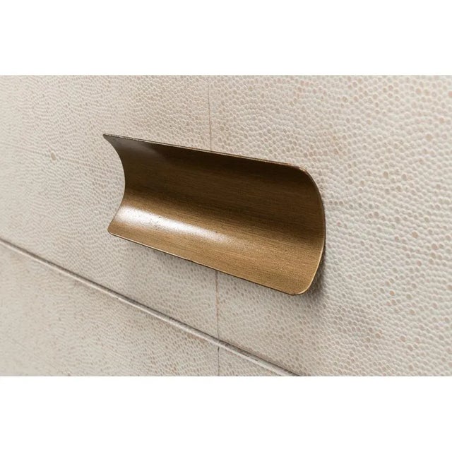 Modern White End Table For Sale - Image 9 of 11