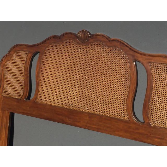 Vintage Drexel Heritage Caned French Country Cane Headboard Chairish