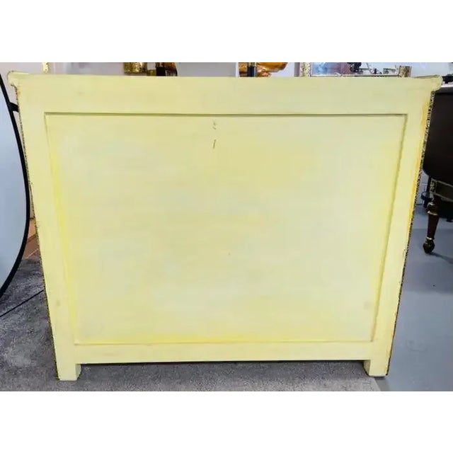Hollywood Regency Style Off-White Commode, Nightstand or Chest For Sale - Image 11 of 12
