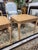 Camel 1950s Pair of Country French End Table Blonde Finish For Sale - Image 8 of 12