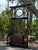 Glass Antique Barley Twist Hall Tree With Mirror, Storage Bench & Umbrella Stands For Sale - Image 7 of 8