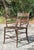 Traditional Vintage Regency Trellis Cane Chair For Sale - Image 3 of 12