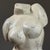 White Antique Modernist Art Deco Venus Female Torso Figurative Sculpture For Sale - Image 8 of 12