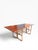 McGuire Vintage McGuire San Francisco Convertible Bamboo & Rosewood Dining Console Table For Sale - Image 4 of 17