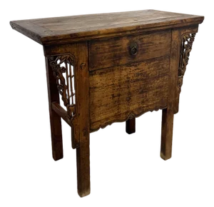 Chinese Elmwood Altar Table, 19th Century