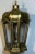 American 1990s Hand Crafted Solid Brass Hanging Lantern For Sale - Image 3 of 12