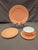 Mid-Century Modern Vintage Mid-Century Modern Hazel-Atlas "Moderntone" Platonite Pastel Dinnerware Set - 16 Pieces (Service for 4) For Sale - Image 3 of 13