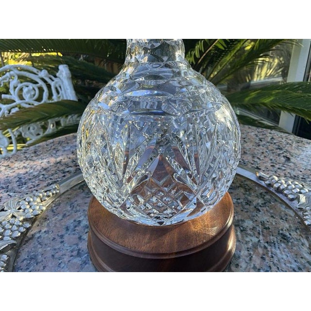 Crystal Sterling Silver Hogget Port Decanter from Stuart, 2000 For Sale - Image 6 of 15