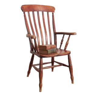 Antique Victorian Kitchen Chair For Sale