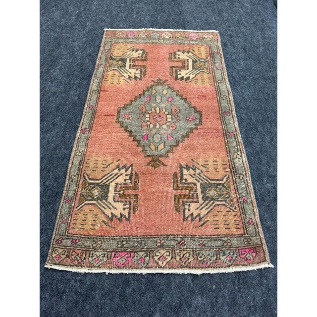 Turkish Yastik Rug 1'4" x 3'6" #24281 Explore a curated collection of hallway runners, wool rugs, and handmade...