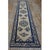 Chinese 1850s Beige Field Medallion Dragon Antique Chinese Ningxia Runner Rug For Sale - Image 3 of 9