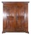 18th-Century Tuscan Poplar Wardrobe Dated 1751 For Sale
