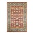 Mogul Collection Hand-Knotted Area Rug - Red 6' 1" x 9' 1" For Sale - Image 4 of 4