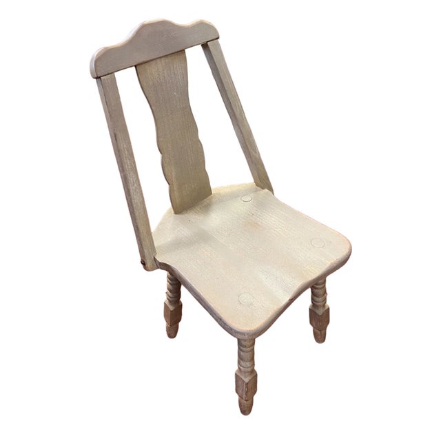 Tan 1930s Set of 4 Monterey Dining Chairs in Straw Ivory For Sale - Image 8 of 12
