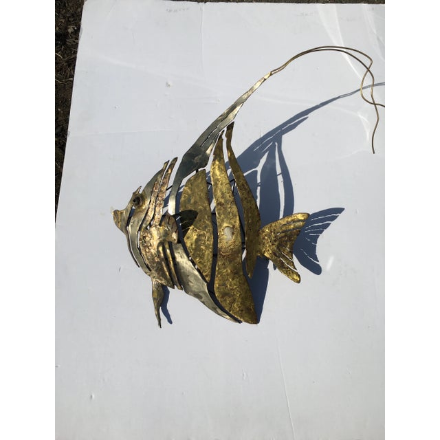 1980s 1980s Fish Sculpture Signed H. Gorda For Sale - Image 5 of 7
