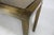 Mid-Century Modern Brass Smoked Glass Rectangular Console Table For Sale - Image 4 of 8