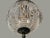 Large Basket Shape Chandelier in Brass and Glass For Sale - Image 4 of 5