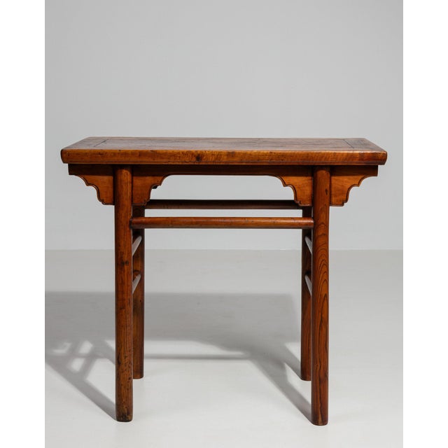 19th Century France Brown Wood Console Table For Sale In Greensboro - Image 6 of 10