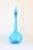 Blue Empoli Glass Genie Bottle, Tuscany, 1960s For Sale - Image 10 of 10