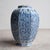 Ceramic Antique Dutch Delft Vase With Blue and White Chinoiserie Floral Decoration 18th C For Sale - Image 7 of 12