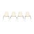 DSS Chairs by Charles & Ray Eames for Herman Miller, 1950s, Set of 4 For Sale