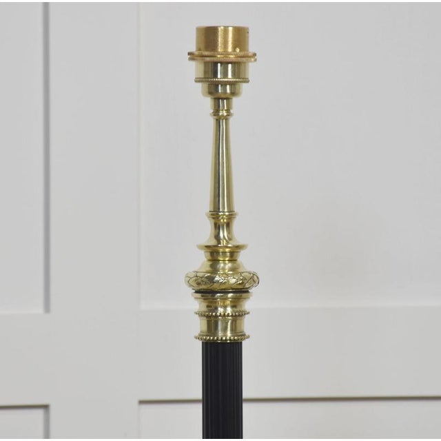 Neoclassical Brass Standard Lamp For Sale - Image 11 of 13