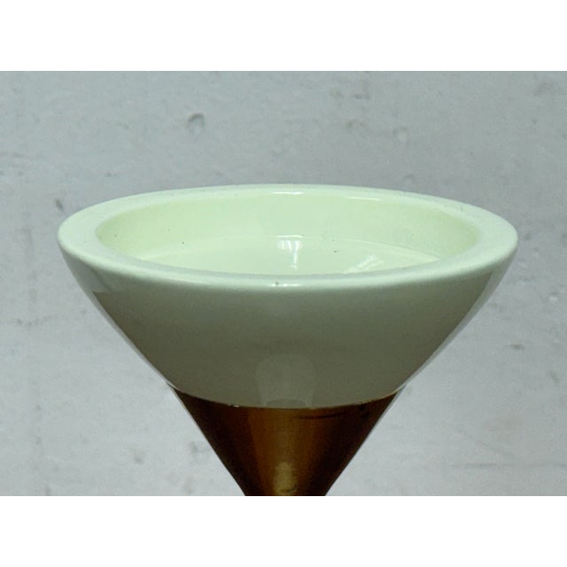 Hamilton Park Interiors Hourglass Pillar Candle Holder, Small For Sale - Image 4 of 12