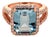 Diamond Aquamarine Ring 14k Gold 6.25 TCW Certified For Sale