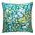 The House of Scalamandré Nymph Floral Pillow, Emerald Multi For Sale