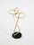 Mid-Century Modern Mid-Century Modern Umbrella Stand in Brass and Black Cast Iron Base, 1950s For Sale - Image 3 of 11