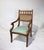 Late 20th Century Vintage Armchair with Rattan Back For Sale - Image 5 of 10
