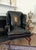 1970s Rare No. 200 Bicentennial Limited Edition Leather Wingback Chair by Leathercraft-Hickory Nc. Excellent Condition For Sale - Image 5 of 12