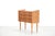 Beautiful Danish design chest of drawers with 3 drawers. Special edition in pine veneer with solid pine handles that run...