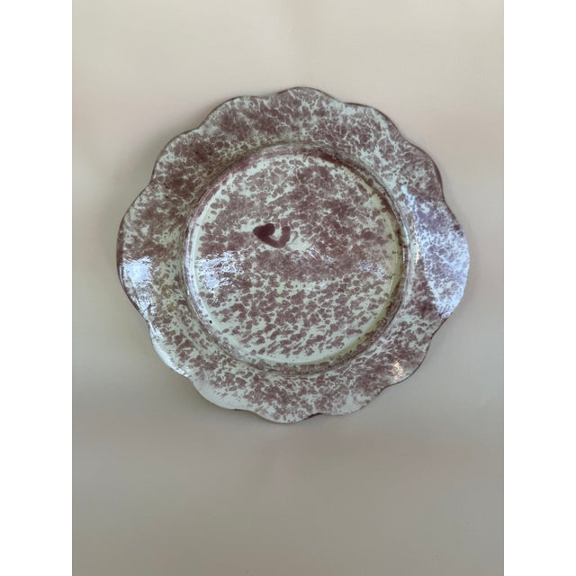 Victorian Era Majolica Dog Plates Arsenal Pottery Set of Three (3) For Sale - Image 9 of 12