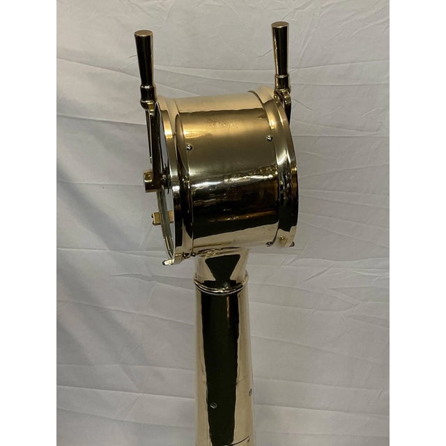 Solid Brass Ships Telegraph By Bendix For Sale - Image 10 of 12