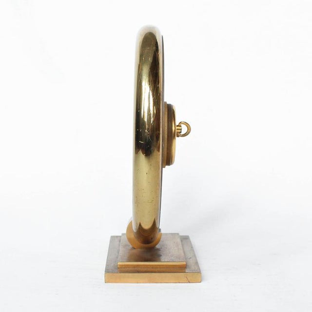 Art Deco Desk Clock by AEG, 1930s For Sale - Image 4 of 8