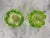 Lime Italian Ashtrays in Murano Glass, 1980, Set of 2 For Sale - Image 8 of 11