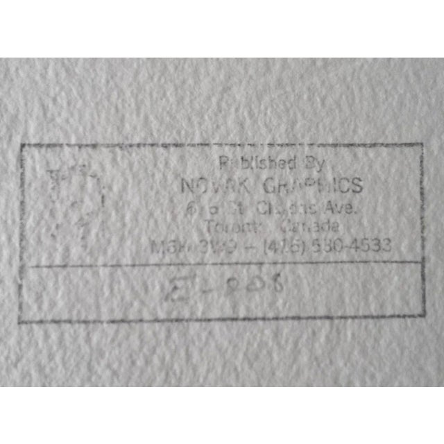 1980s John Chamberlain Signed Print 'Linked and United' From 'Outer Signs of Inner Grace' Suite 1986, Unframed For Sale - Image 5 of 10