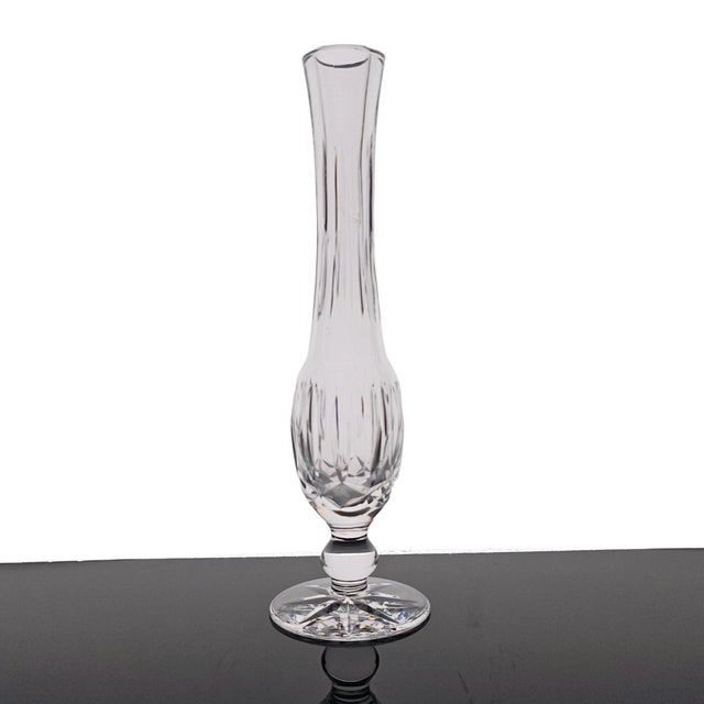 Waterford Crystal Footed Bud Vase Vases & Urns Collection 9.25" For Sale - Image 15 of 17
