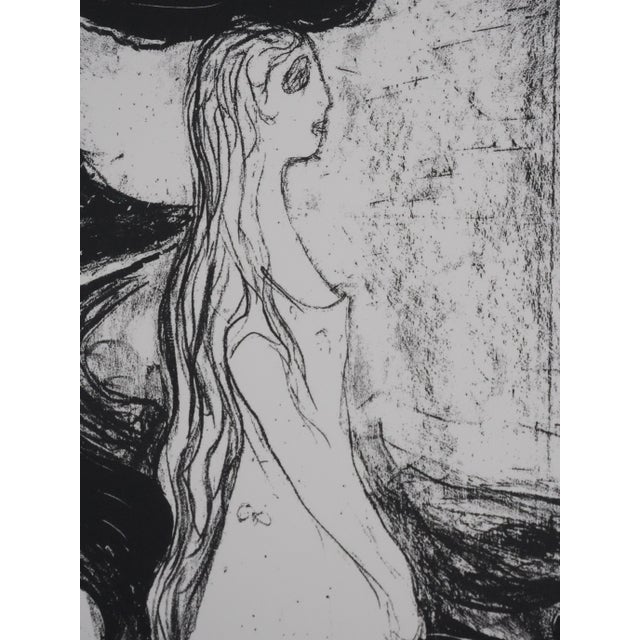 After Edvard Munch, Nude The Three Ages of Woman, Lithograph For Sale - Image 7 of 8