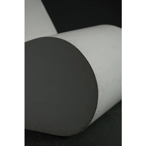 White Postmodern Easy Chair by A. Hartley For Sale - Image 8 of 16