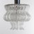 1970s chandelier with metal frame and glass elements. Complete in all its parts. Good condition, no broken glass. Up to...