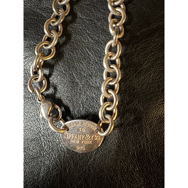 Tiffany and Co. Vintage Tiffany Staring Silver Necklace For Sale - Image 4 of 7