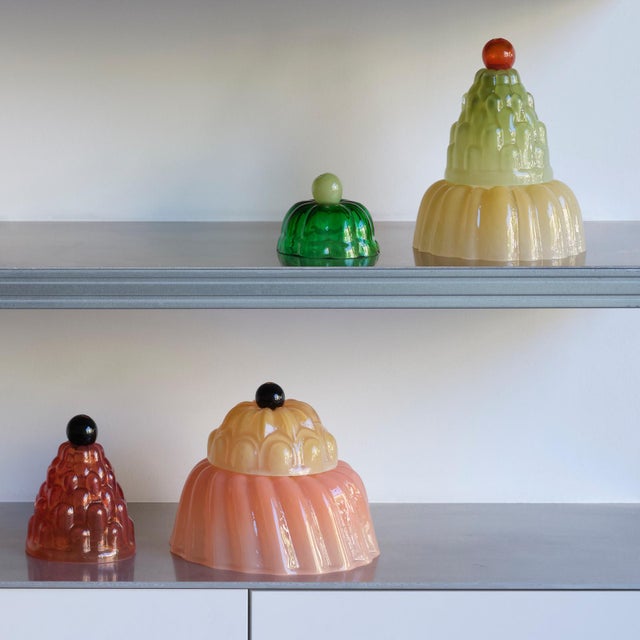 JELLO H Hand-Blown Glass Cloche by Studio Berg For Sale - Image 12 of 15