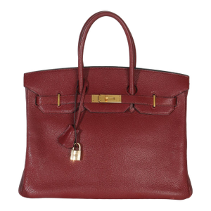 Rouge Grenat Chevre de Coromandel Birkin 35 PHW