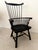 Mid 20th Century Ethan Allen Baumritter Stunning Black Windsor Comb Back Armchair Excellent Condition For Sale - Image 16 of 17
