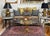 Vintage Hollywood Regency Style Gilt Sheaf of Wheat Round Glass Top Table For Sale - Image 9 of 10